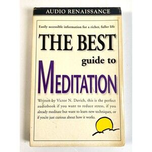 The Best Guide To Meditation Audiobook Cassette Tapes Victor N Davich Set of 2